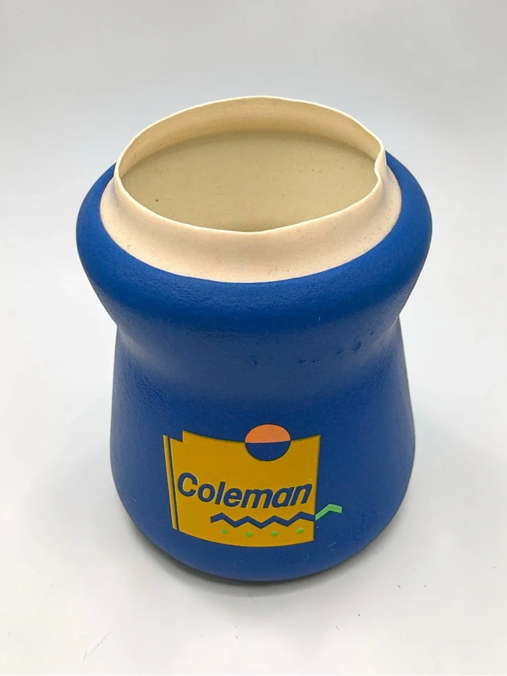 Vintage Coleman Tuffoam Koozie Insulated Can Cooler Blue Retro Springfield, MO - Picture 2 of 16